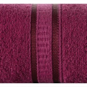 Ręcznik Mila 50×90 amarantowy bambusowy frotta 500g/m2 770549