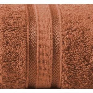 Ręcznik Mila 50×90 ceglasty bambusowy frotta 500g/m2 770538