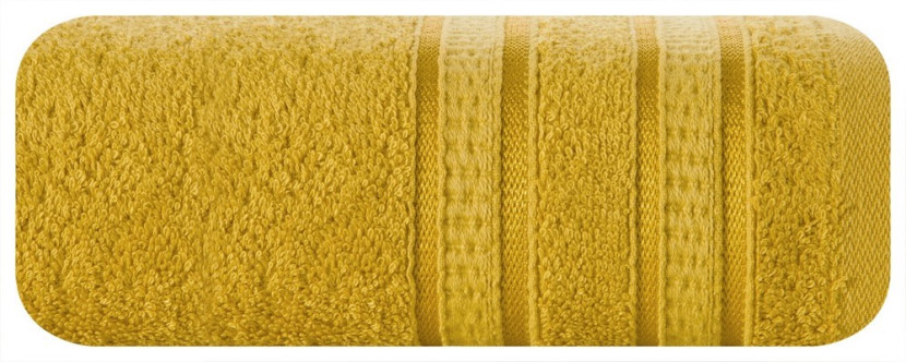 Ręcznik Mila 50x90 musztardowy bambusowy frotta 500g/m2 770568
