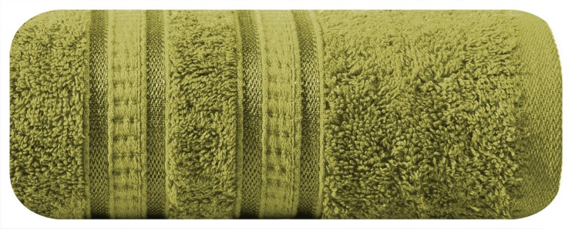 Ręcznik Mila 50x90 oliwkowy bambusowy frotta 500g/m2 770558