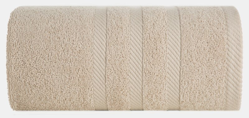 Ręcznik Milo 100x150 beżowy 500 g/m2 frotte bawełniany 770766