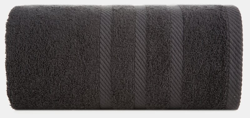 Ręcznik Milo 100x150 czarny 500 g/m2 frotte bawełniany 770818