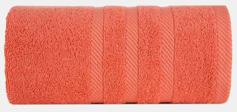 Ręcznik Milo 100x150 koralowy 500 g/m2 frotte bawełniany 770788