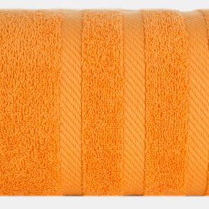 Ręcznik Milo 70×140 pomarańczowy 500 g/m2 frotte bawełniany 770805 Ręcznik Milo 70×140 pomarańczowy 500 g/m2 frotte bawełniany 770805