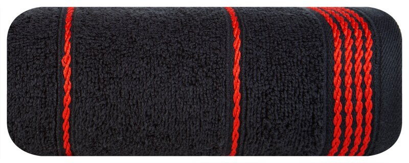 Ręcznik Mira 30x50 czarny frotte 500 g/m2 769966