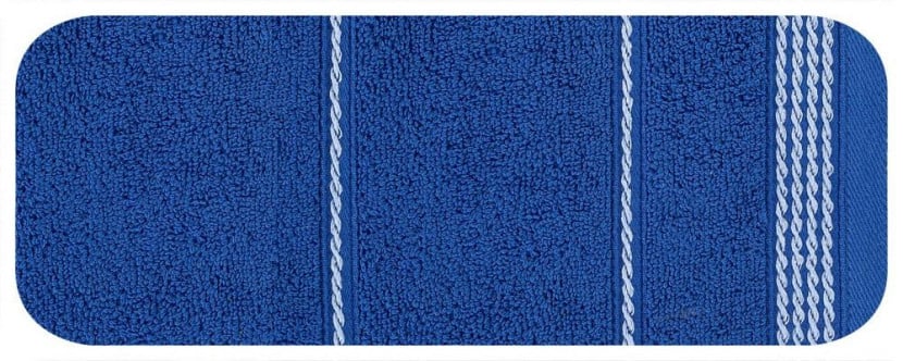 Ręcznik Mira 30x50 granatowy frotte 500 g/m2 770000