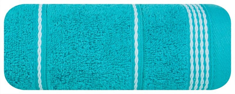 Ręcznik Mira 30x50 turkusowy frotte 500 g/m2 769926