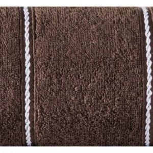 Ręcznik Mira 50×90 brązowy frotte 500 g/m2 770297 Ręcznik Mira 50×90 brązowy frotte 500 g/m2 770297