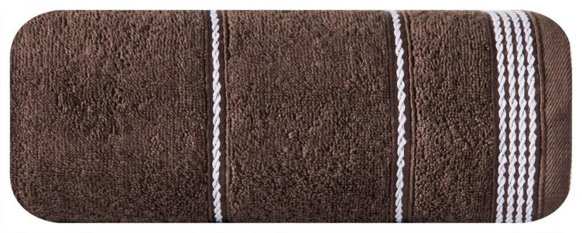 Ręcznik Mira 50x90 brązowy frotte 500 g/m2 770297