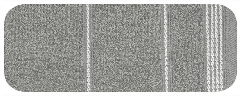 Ręcznik Mira 50x90 popielaty frotte 500 g/m2 770289