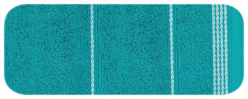 Ręcznik Mira 50x90 turkusowy frotte 500 g/m2 770320