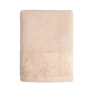 Ręcznik NASIA Bawełniany beżowy 50×90 cm HOMLA 900330 Ręcznik NASIA Bawełniany beżowy 50×90 cm HOMLA 900330