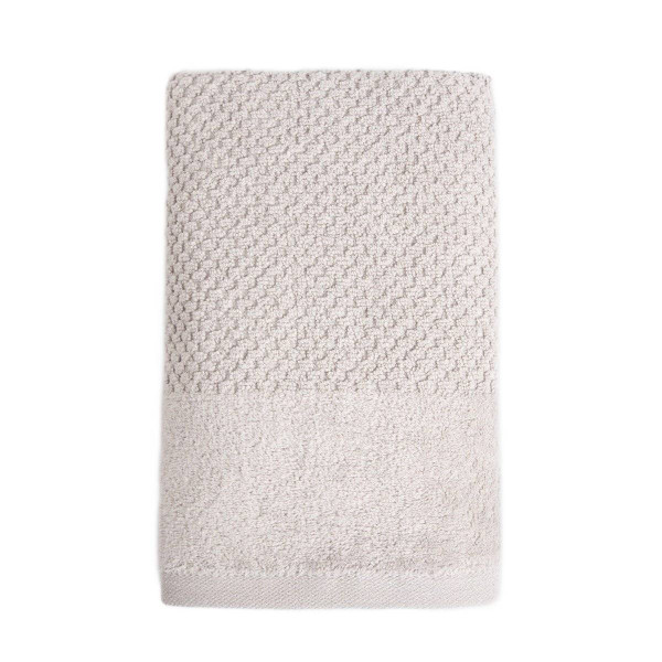 Ręcznik NASIA Bawełniany szary 50x90 cm HOMLA 900333