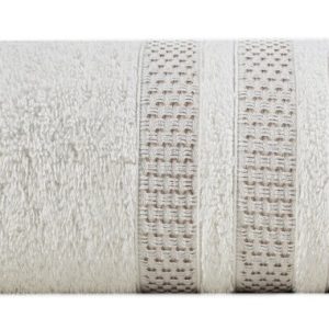 Ręcznik Nastia 50 × 90 cm kremowy 959318 Ręcznik Nastia 50 × 90 cm kremowy 959318