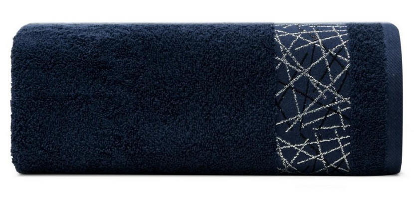 Ręcznik Nika 50x90 granatowy frotte 480g/m2 770543