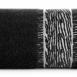 Ręcznik Nikola 50×90 czarny frotte 500 g/m2 770555 Ręcznik Nikola 50×90 czarny frotte 500 g/m2 770555