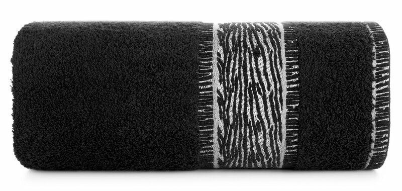 Ręcznik Nikola 50x90 czarny frotte 500 g/m2 770555