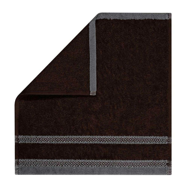 Ręcznik Panama 30x30 brązowy frotte 500g/m2 944425