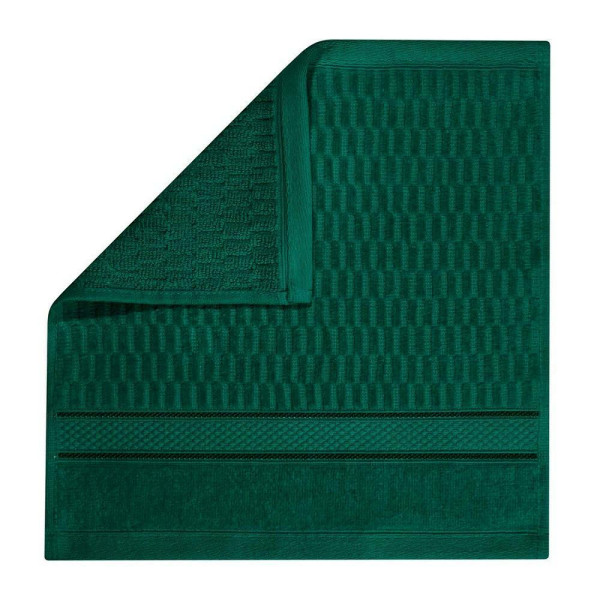Ręcznik Peru 30x30 zielony butelkowy welurowy 500g/m2 944428