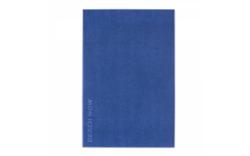 Ręcznik plażowy 100x160 Beach Azuryt granatowy frotte plaża Zwoltex 772356
