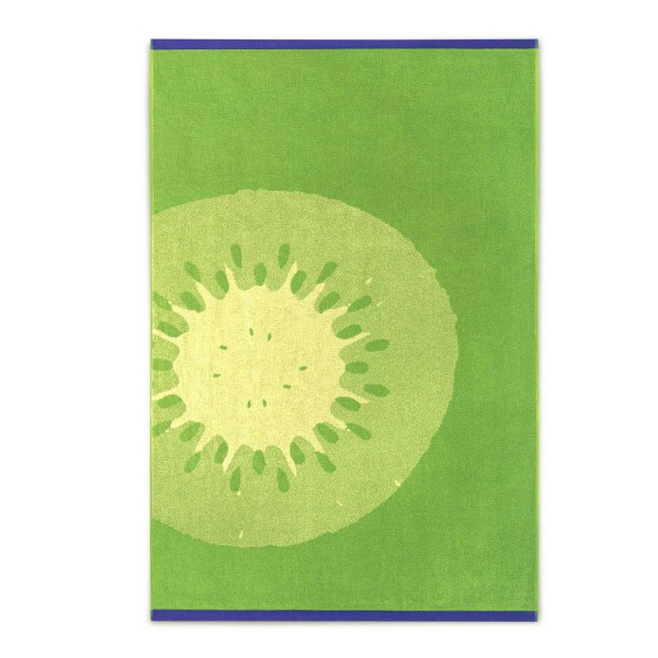 Ręcznik plażowy 100x160 Beach kiwi zielony frotte 380 g/m2 772357