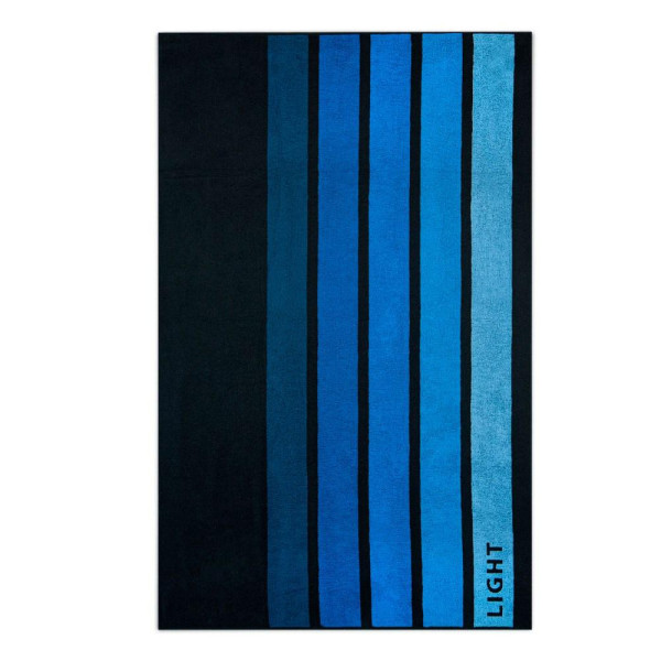 Ręcznik plażowy 100x160 Light granatowy pasy frotte plaża Zwoltex 772263