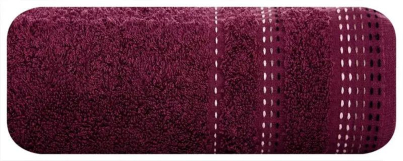 Ręcznik Pola 30x50 24 bakłażanowy frotte 500 g/m2 1004002