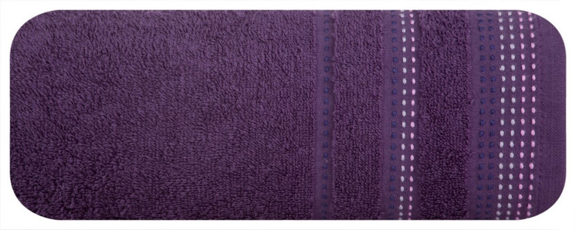 Ręcznik Pola 30x50 śliwkowy frotte 500 g/m2 770650