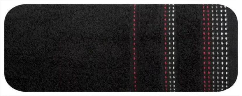 Ręcznik Pola 50x90 21 czarny frotte 500 g/m2 1004014