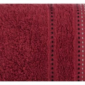 Ręcznik Pola 50×90 bordowy frotte 500 g/m2 770619