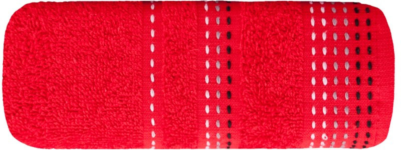 Ręcznik Pola 50x90 czerwony frotte 500 g/m2 770624