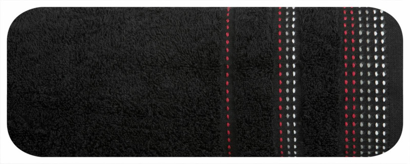 Ręcznik Pola 70x140 czarny frotte 500 g/m2 770744