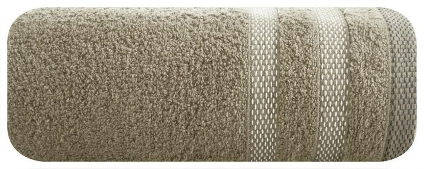 Ręcznik Riki 70x140 brązowy jasny 400g/m2 770754