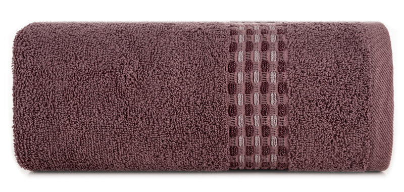 Ręcznik Riva 30x50 liliowy ciemny frotte 500g/m2 770696
