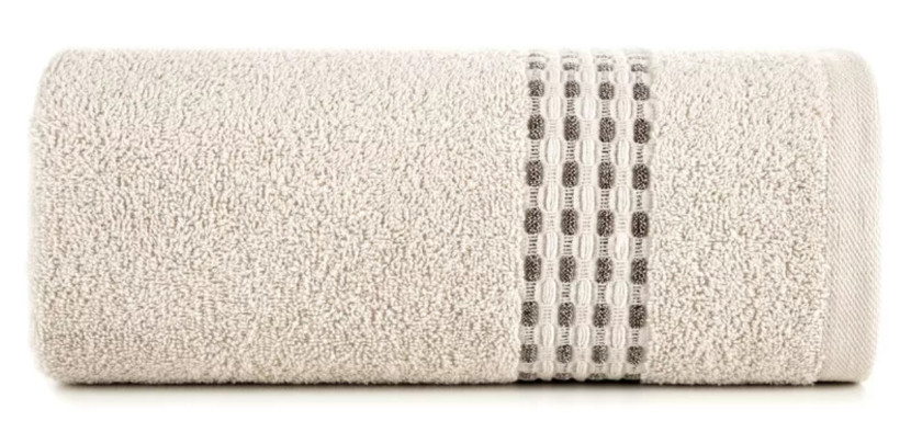 Ręcznik Riva 70x140 beżowy 500 g/m2 frotte 988379