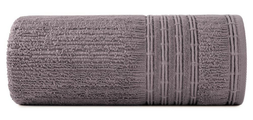 Ręcznik Romeo 70x140 fioletowy frotte 500g/m2 770806