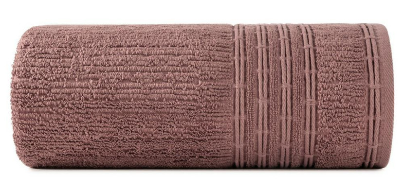 Ręcznik Romeo 70x140 pudrowy różowy frotte 500g/m2 770811