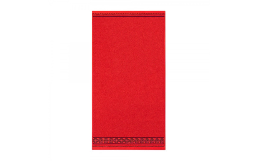 Ręcznik Rondo 30x50 czerwony 450g/m2 772957