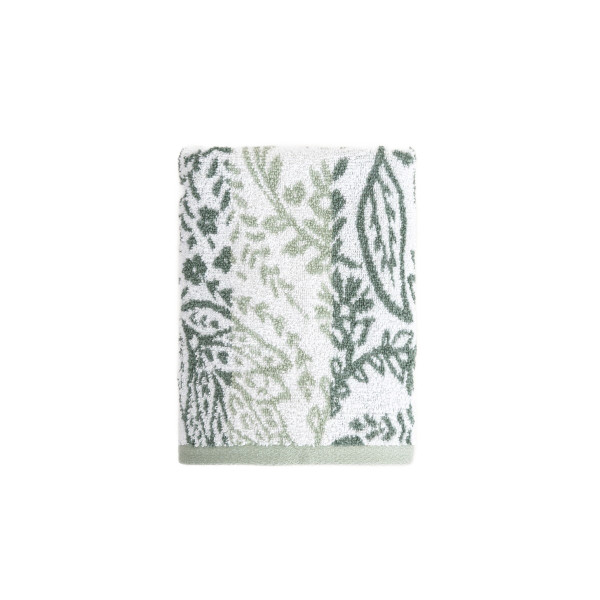 Ręcznik RONU pistacjowy wzorzysty 50x90 cm HOMLA 959838