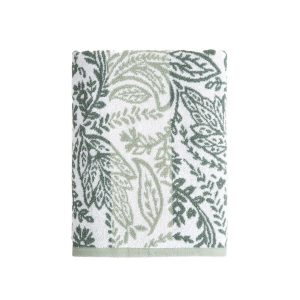 Ręcznik RONU pistacjowy wzorzysty 70×130 cm HOMLA 959849 Ręcznik RONU pistacjowy wzorzysty 70×130 cm HOMLA 959849