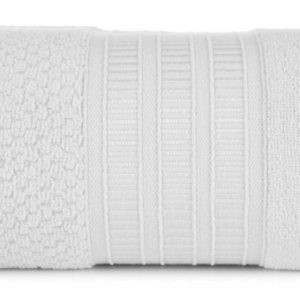 Ręcznik Rosita 70×140 biały o ryżowej strukturze 500g/m2 410650 Ręcznik Rosita 70×140 biały o ryżowej strukturze 500g/m2 410650