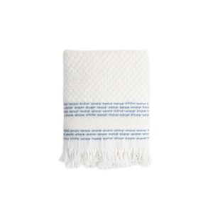 Ręcznik ROSOP boho z granatowymi paskami 50×90 cm HOMLA 959845 Ręcznik ROSOP boho z granatowymi paskami 50×90 cm HOMLA 959845