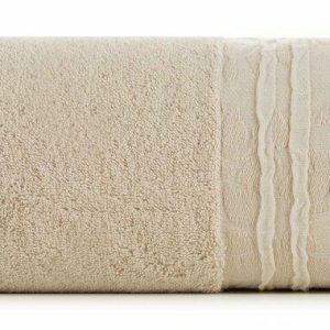 Ręcznik Rossi 50×90 beżowy frotte 500 g/m2 772027 Ręcznik Rossi 50×90 beżowy frotte 500 g/m2 772027