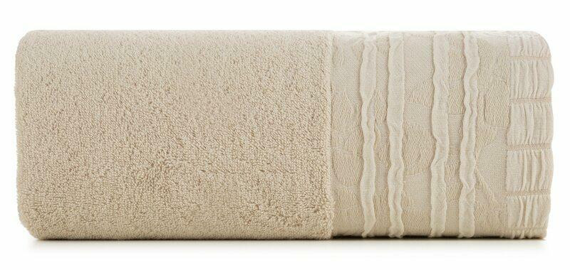 Ręcznik Rossi 50x90 beżowy frotte 500 g/m2 772027