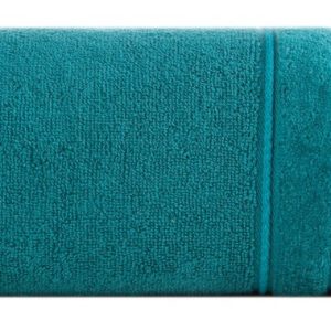 Ręcznik Sibel 70×140 turkusowy z ozdobną bordiurą 500 g/m2 frotte 741523 Ręcznik Sibel 70×140 turkusowy z ozdobną bordiurą 500 g/m2 frotte 741523