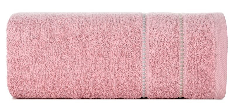 Ręcznik Suzi 50x90 pudrowy róż 500 g/m2 frotte bawełniany 770528