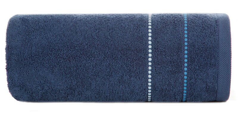 Ręcznik Suzi 70x140 granatowy 500 g/m2 frotte bawełniany 771371
