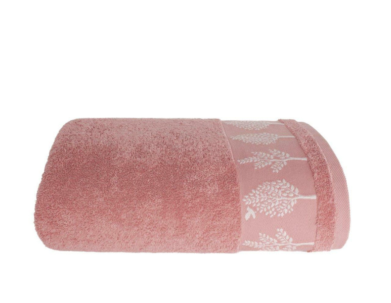 Ręcznik Terra 50x90 łososiowy frotte 500g/m2 Faro 770285