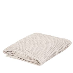 Ręcznik VAFFEL Beżowy 100×150 cm HOMLA 900348 Ręcznik VAFFEL Beżowy 100×150 cm HOMLA 900348