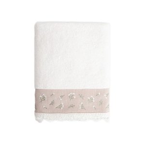 Ręcznik VELIA Z ozdobnym haftem 70×130 cm HOMLA 900346 Ręcznik VELIA Z ozdobnym haftem 70×130 cm HOMLA 900346
